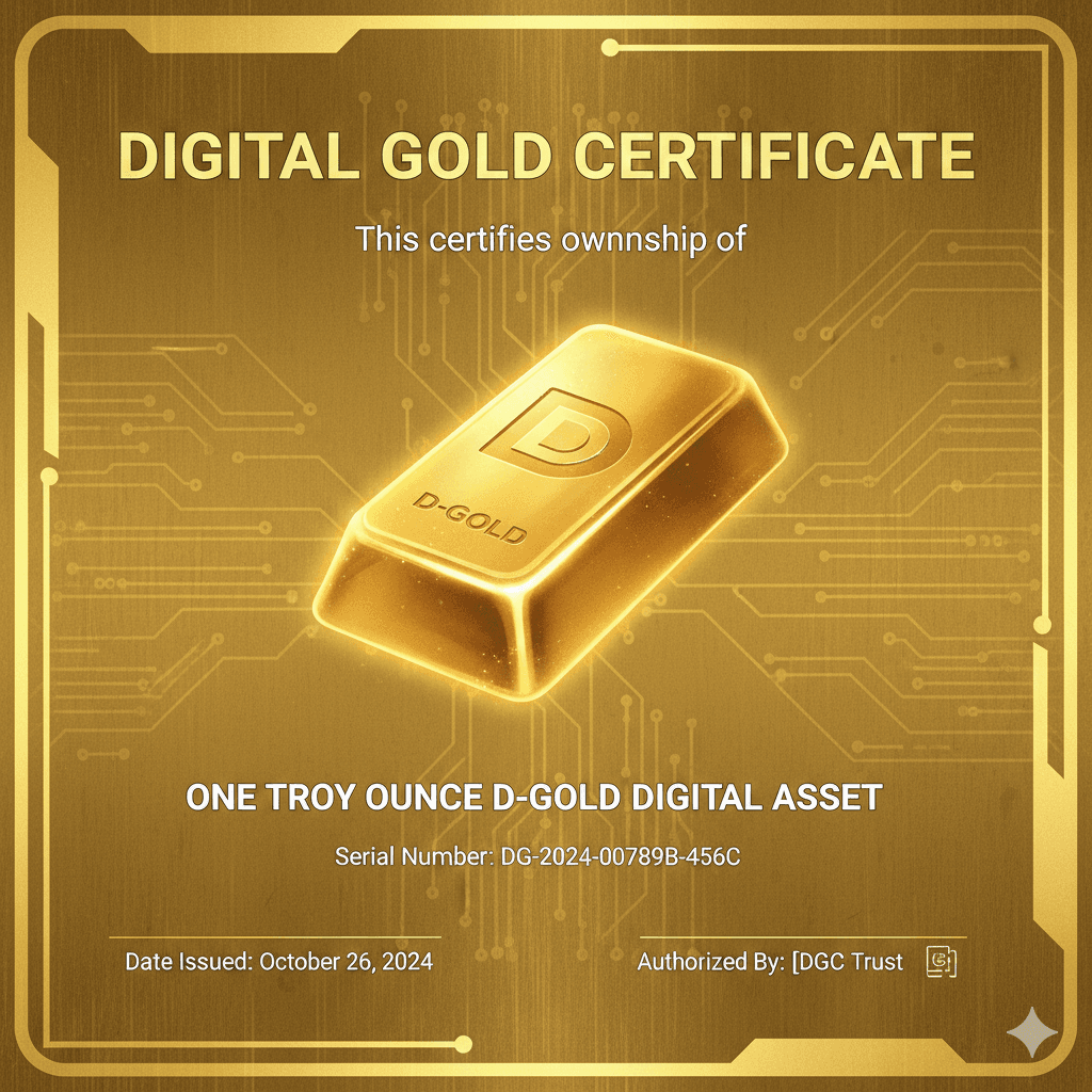 ZEA DIGITAL DGOLD TRADING Logo